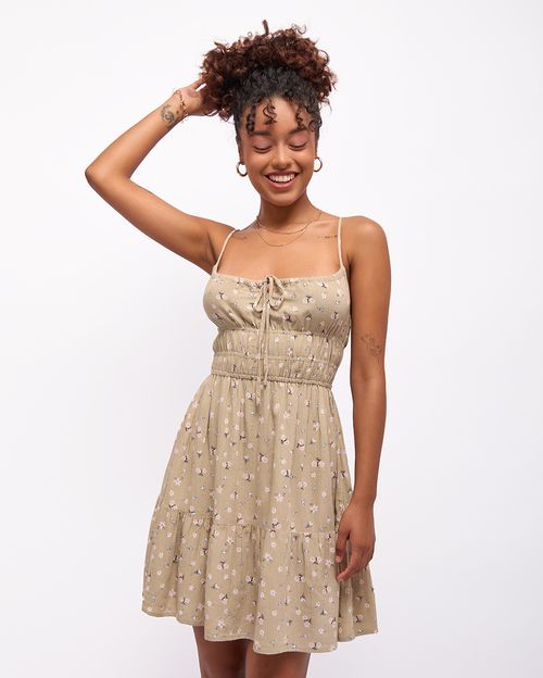 Vestido Mujer Brisa Beige Arena