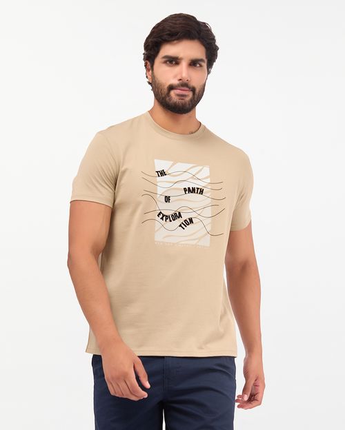 Polo Hombre Ronald Beige Safari