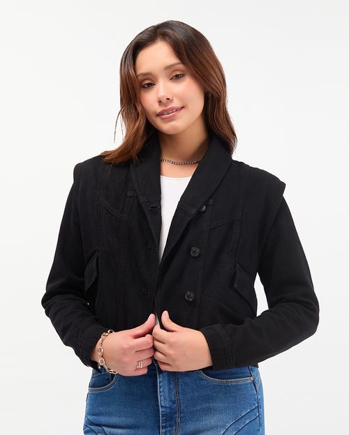 Casaca Mujer Amira Total Dark Black