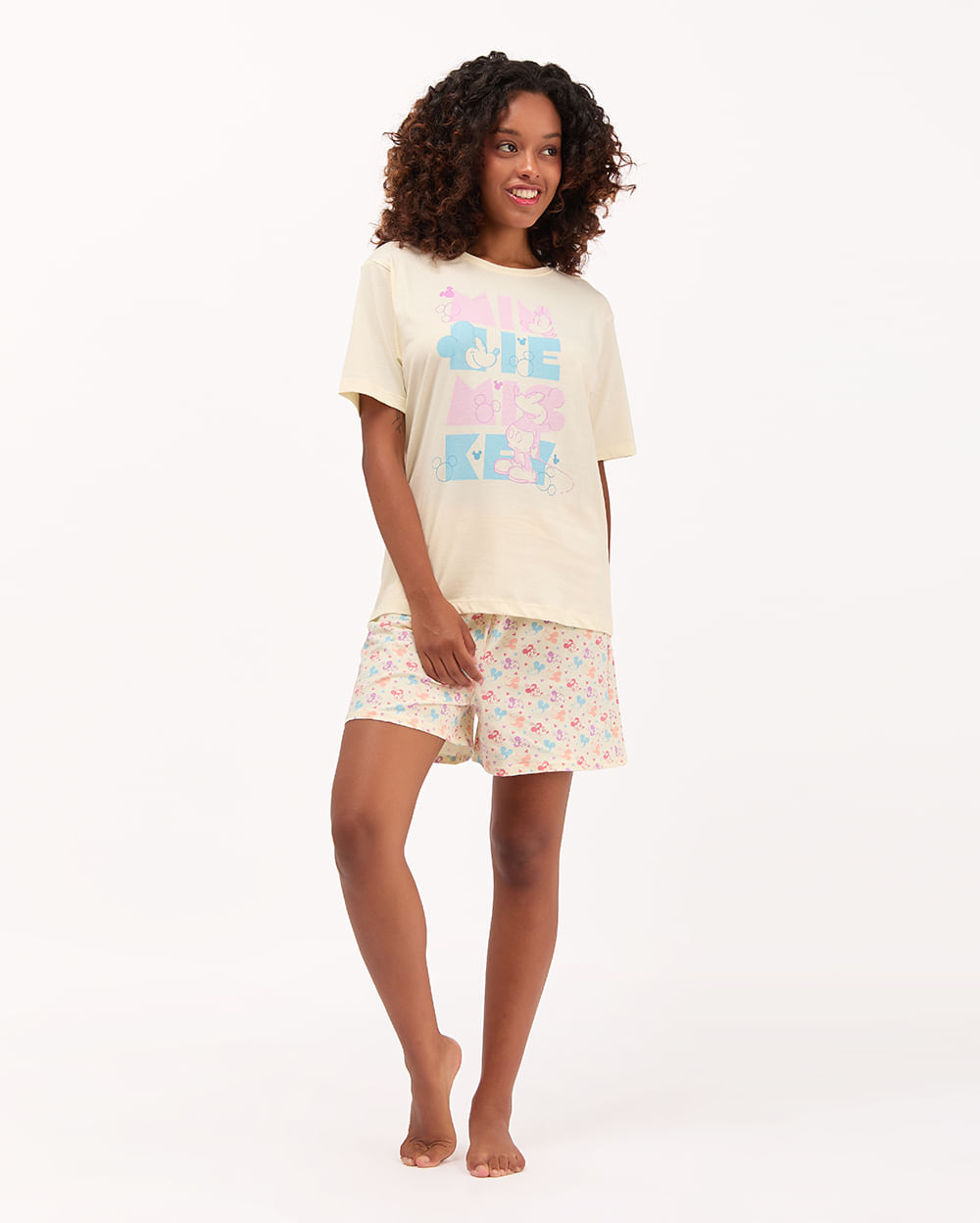 Polo-De-Pijama-Mujer-Flavia-Crema-Pastel-S