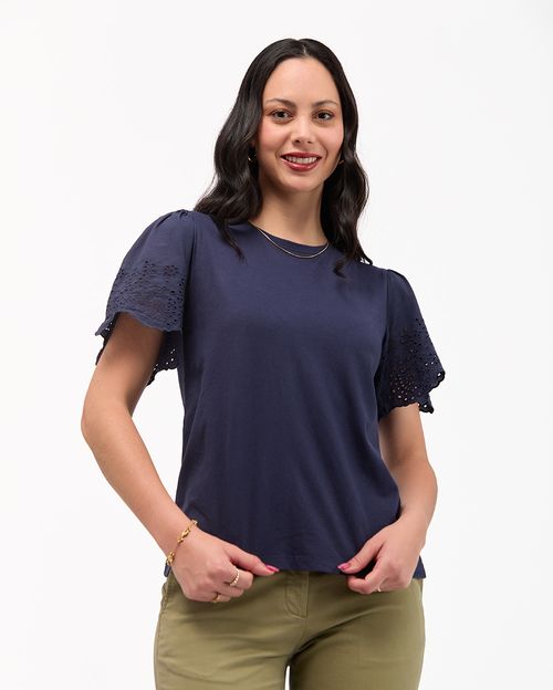 Polo Mujer Mikaela Azul Mora