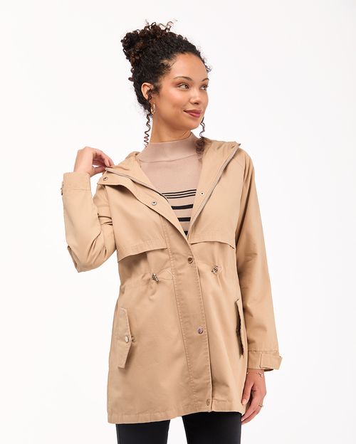 Casaca Mujer Maria Beige
