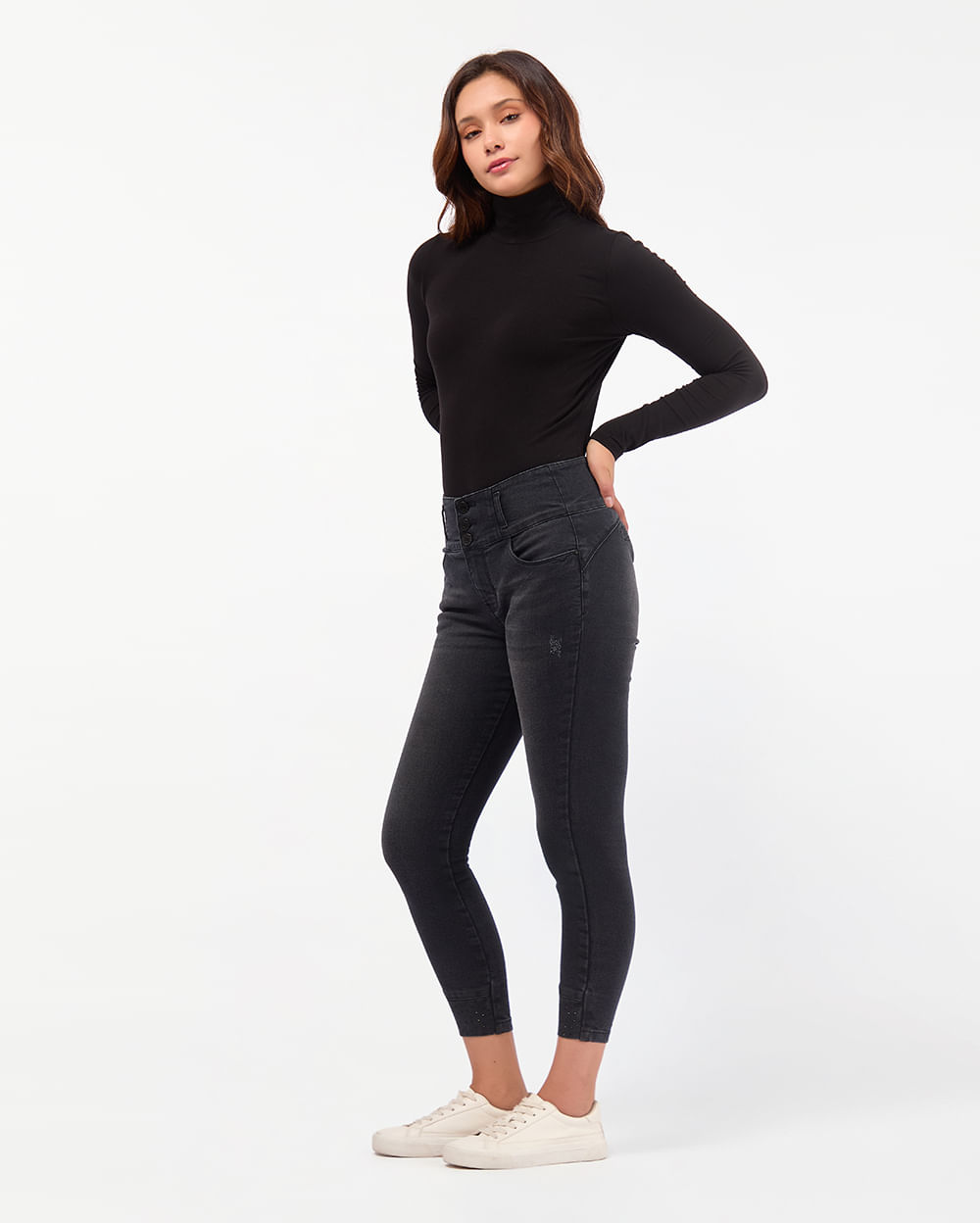 Jean-Mujer-Ester-Stone-Negro-28