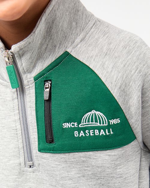 Polera Niño Pablo Niquel Poly Htr