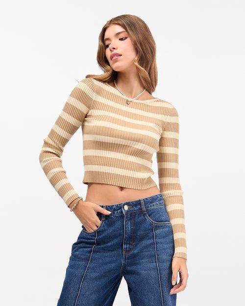 Chompa Mujer Razaira Beige