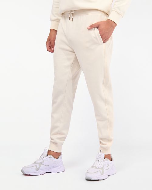 Jogger Hombre Ernesto Crema Pastel