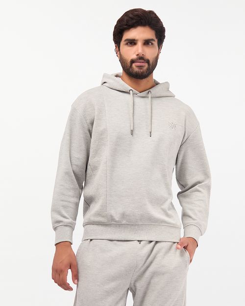 Polera Hombre Ernan Gris Melange
