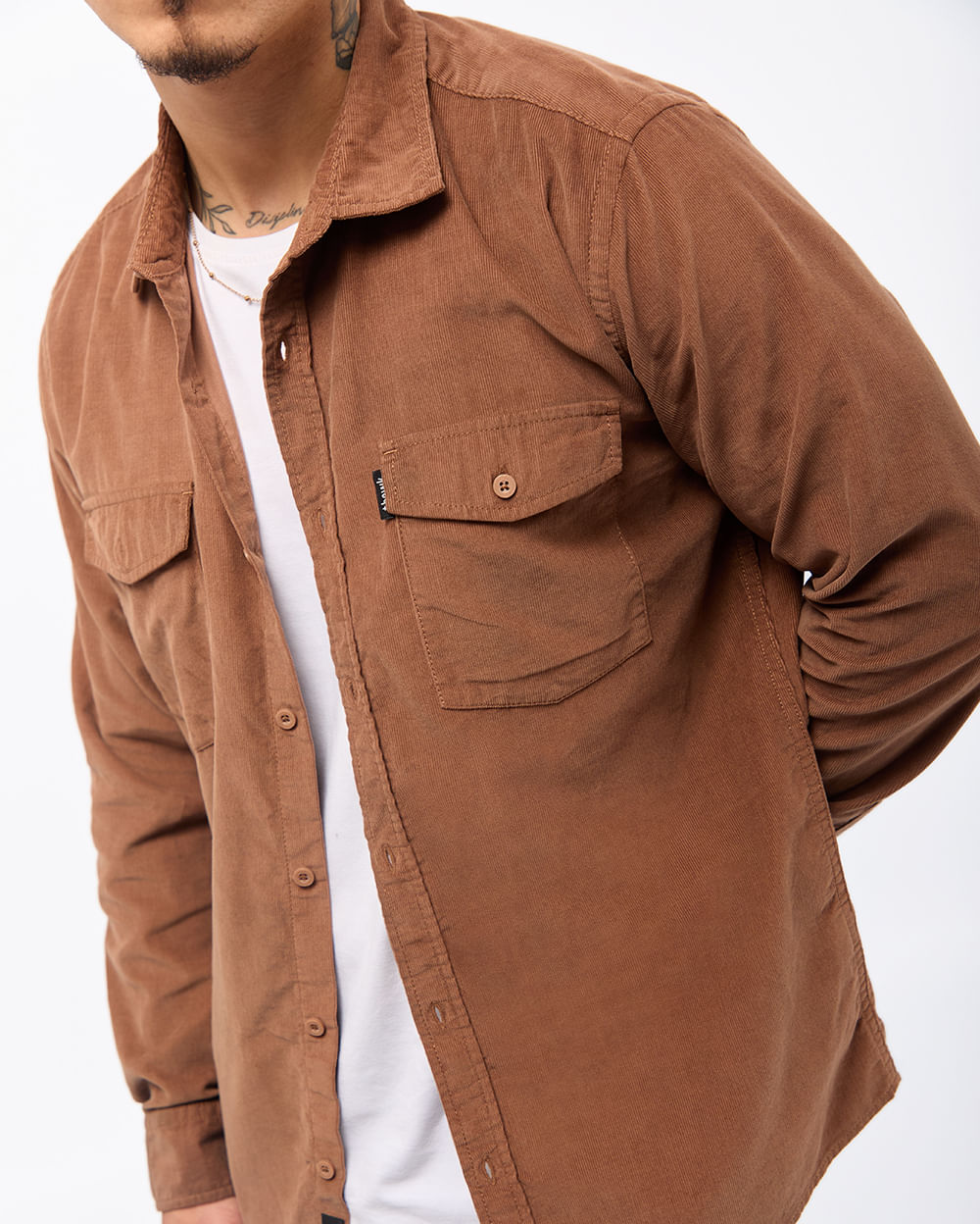 Camisa-Hombre-Duroy-Beige-Latte-M