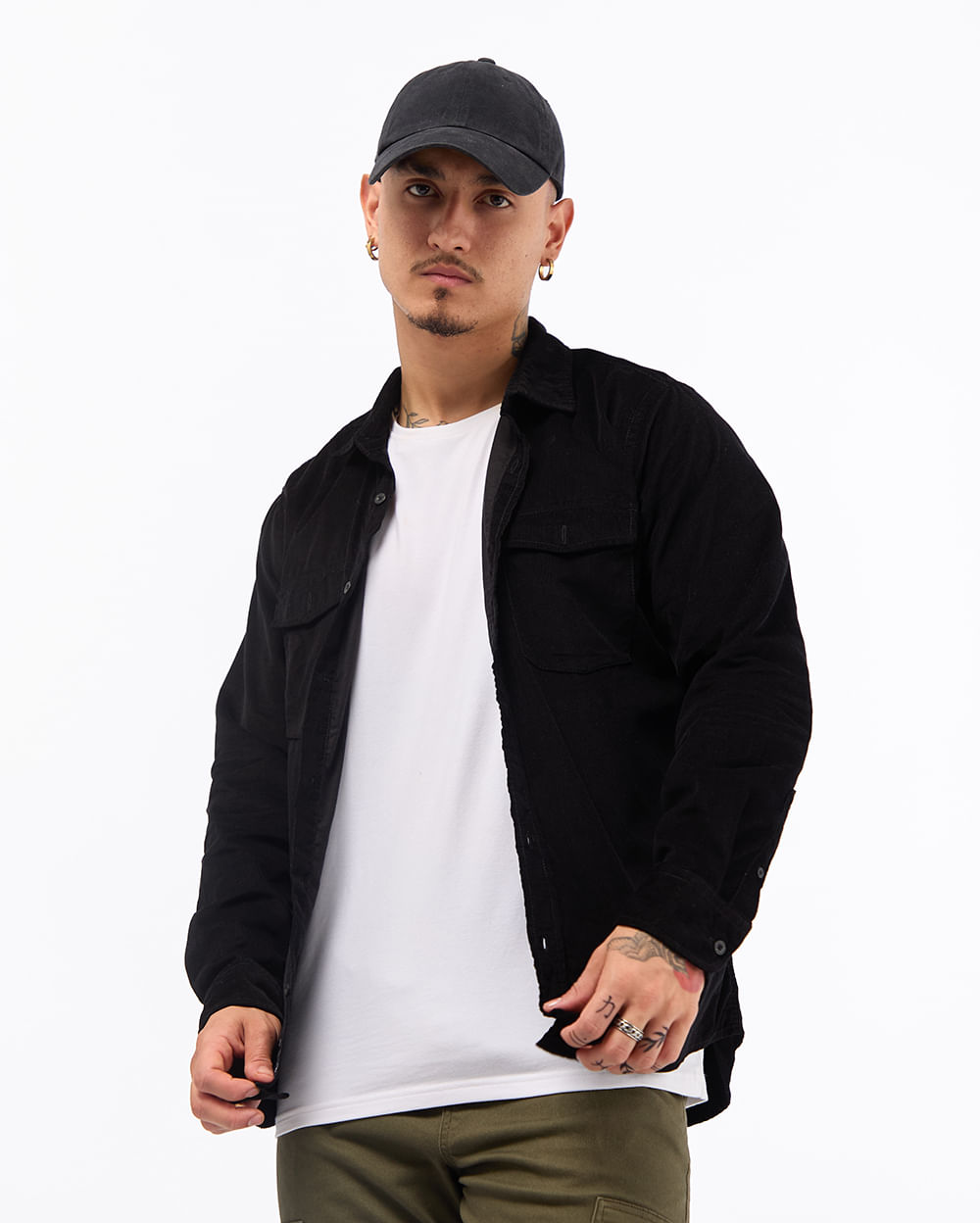 Camisa-Hombre-Duroy-Negro-M