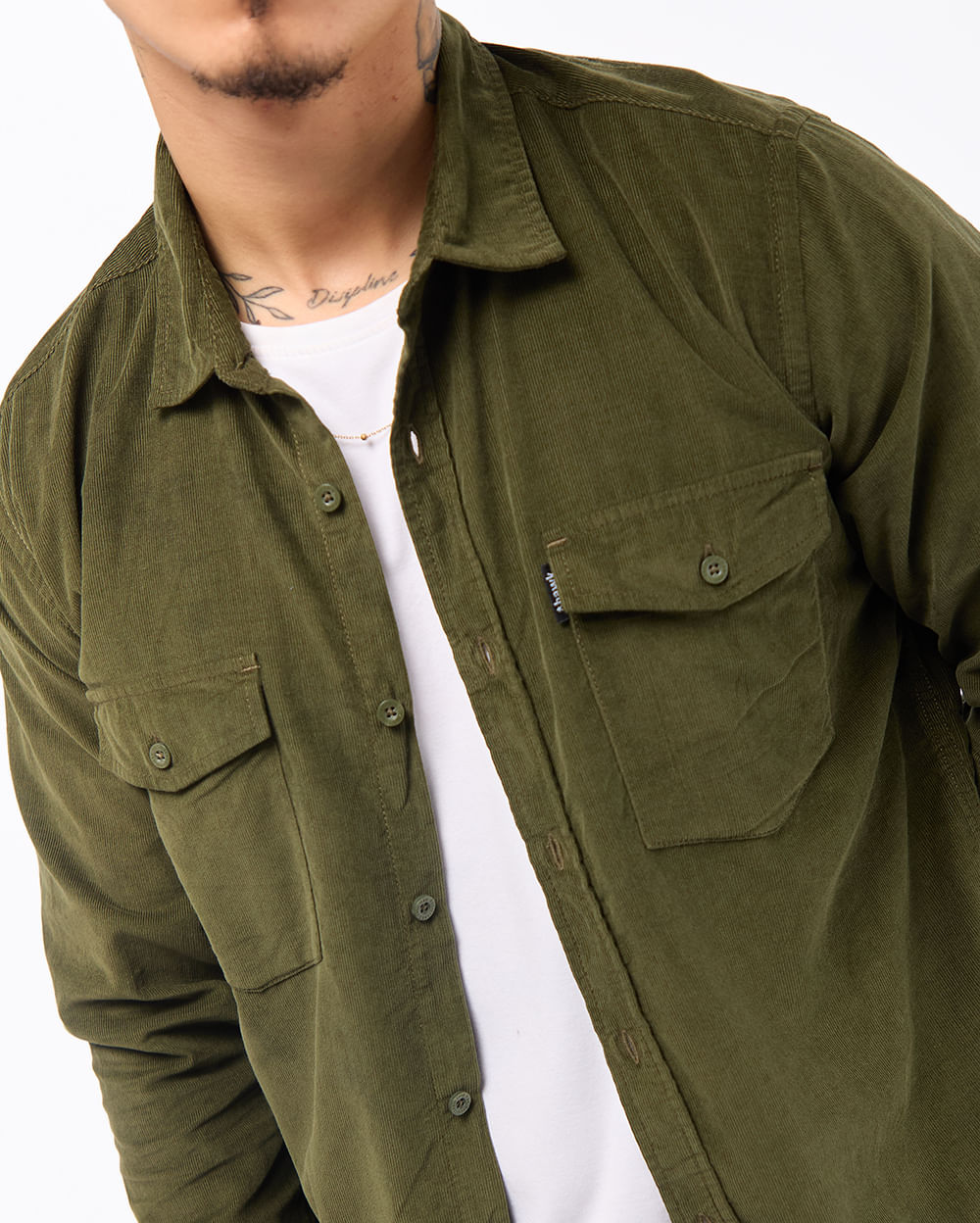 Camisa-Hombre-Duroy-Verde-Esmeralda-M