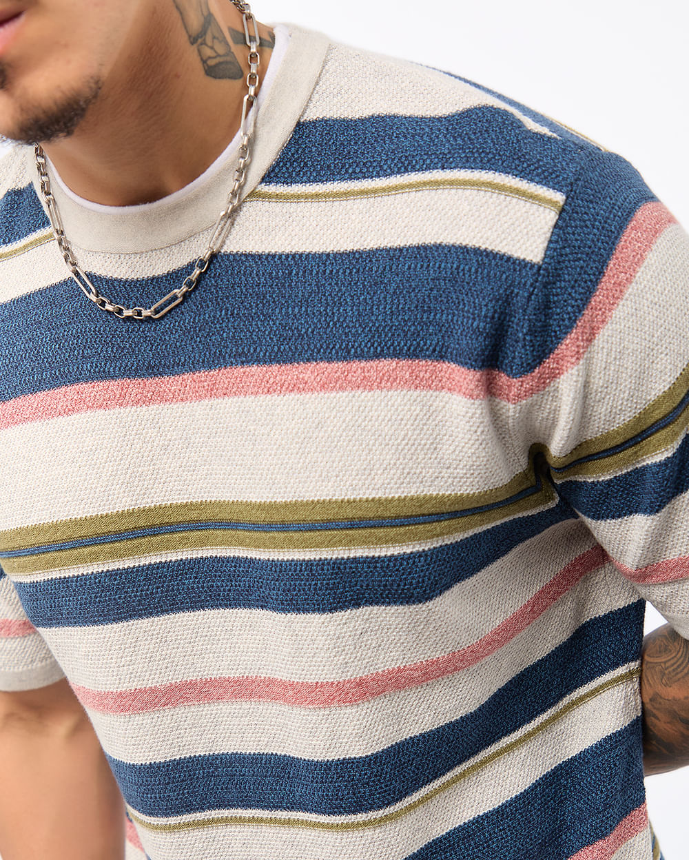 Polo-Hombre-Castel-Crema-Pastel-M