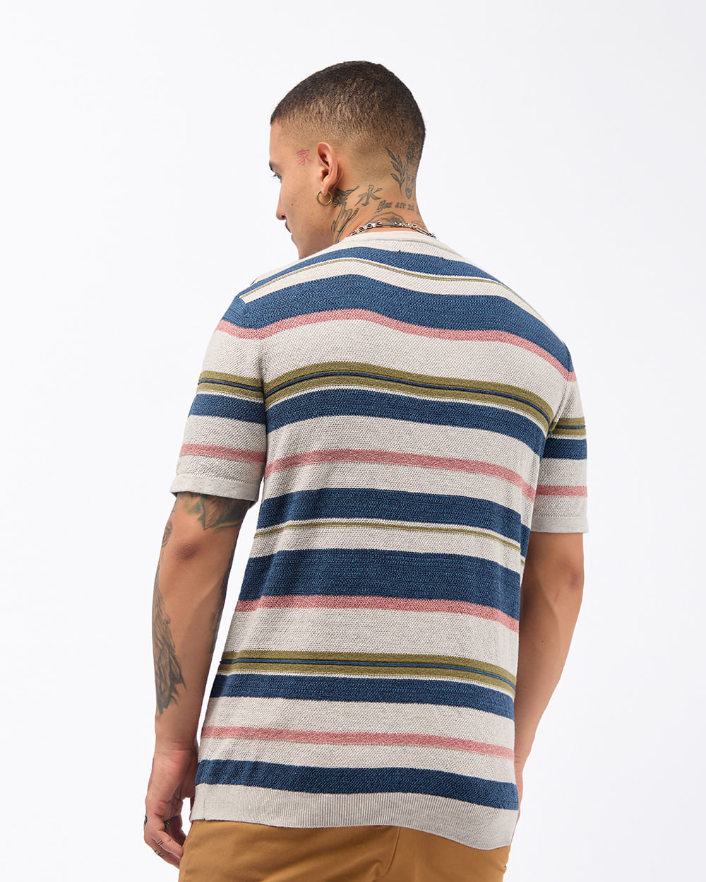 Polo-Hombre-Castel-Crema-Pastel-M