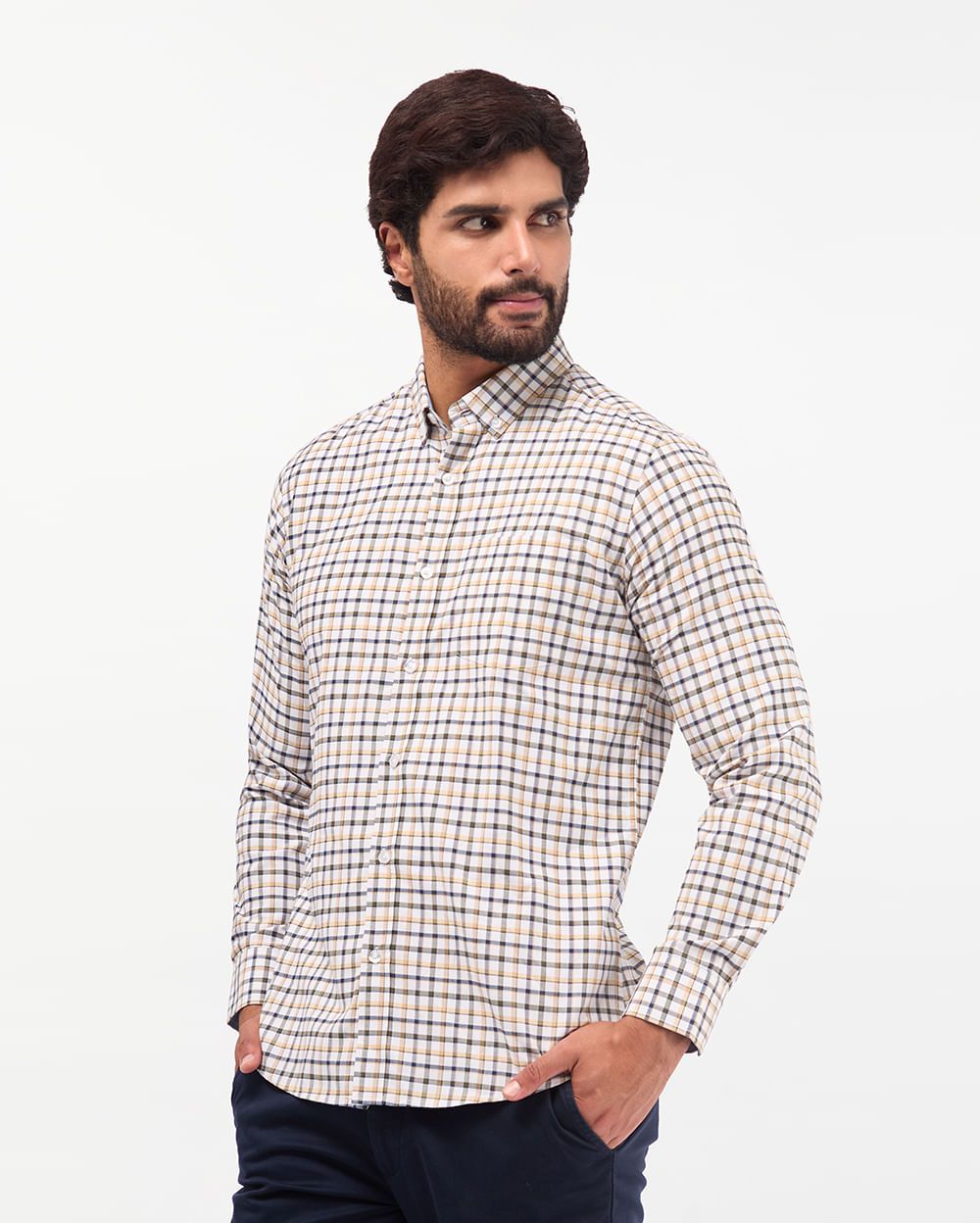 Camisa-Hombre-Piedro-Beige-Natural-M