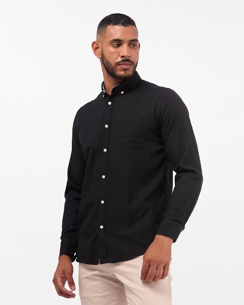 Camisa Hombre Piedro Negro