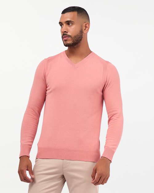 Chompa Hombre Sam V Rosa Vintage