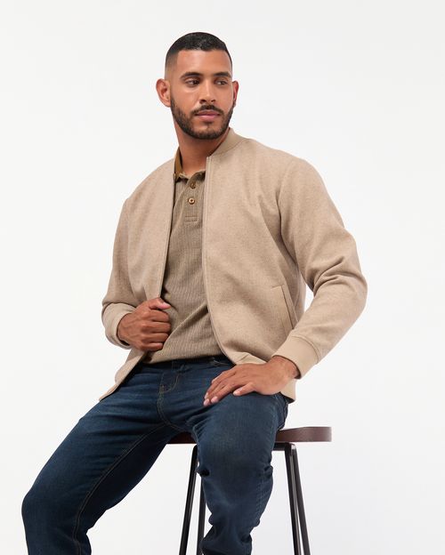 Casaca Hombre Thiago Beige Arena