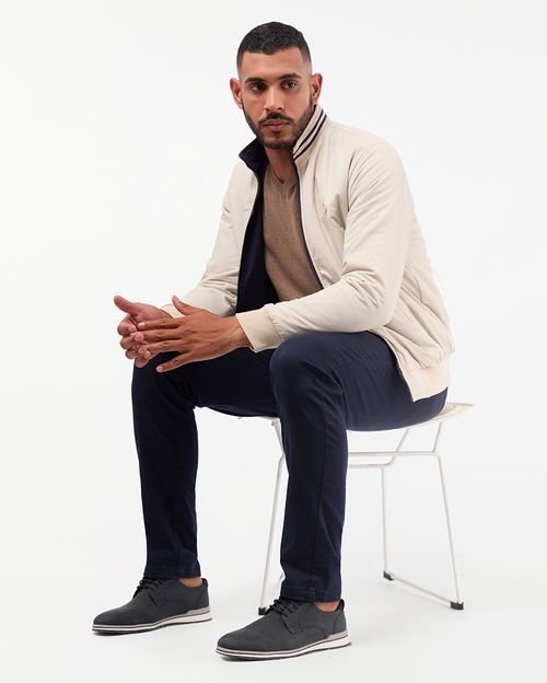 Casaca Reversible Hombre Temy Azul Persa