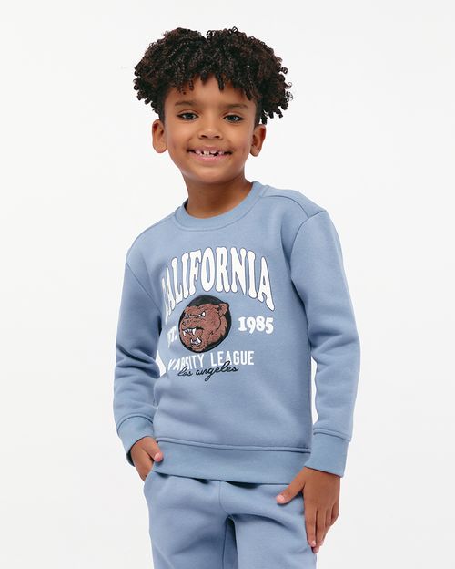 Polera Niño Franklin Acero