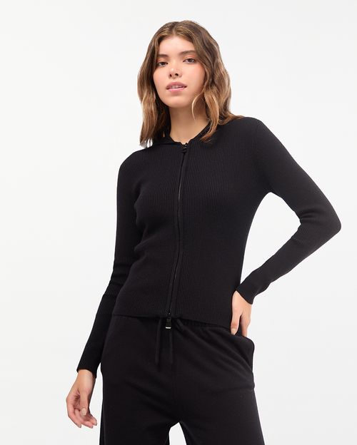 Casaca Mujer Viviana Negro