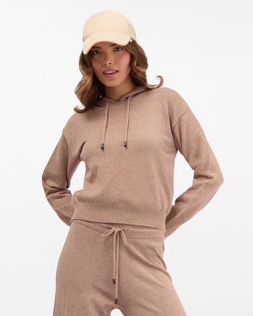 Polera Mujer Litzy Beige Melange