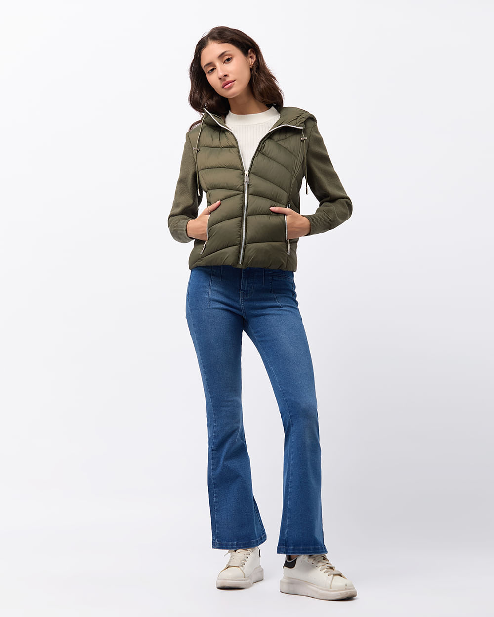 Casaca-Mujer-Eloise-Verde-Botella-S