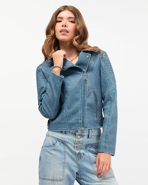 Casaca Mujer Frila Azul Denim
