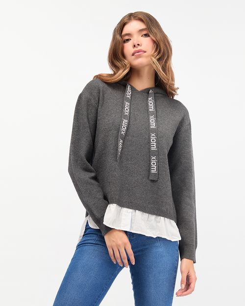 Chompa Mujer Dacia Negro Jazpe