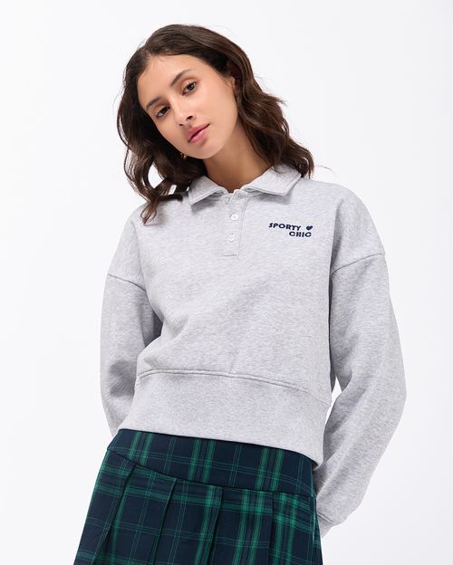 Polera Mujer Dallas Niquel Poly