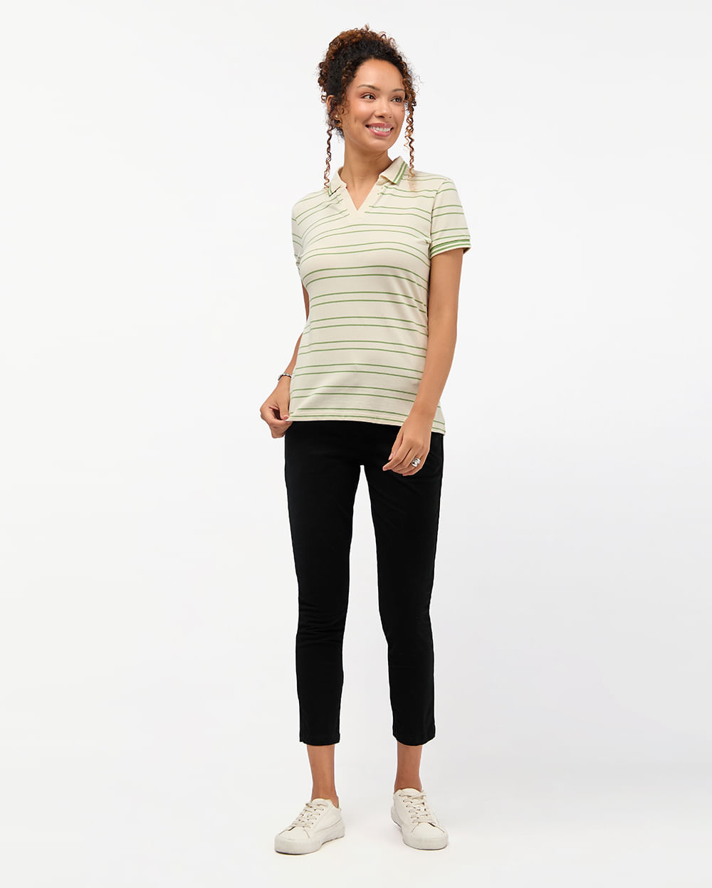 Polo-Cuello-Camisa-Mujer-Rose-Verde-Niebla-S
