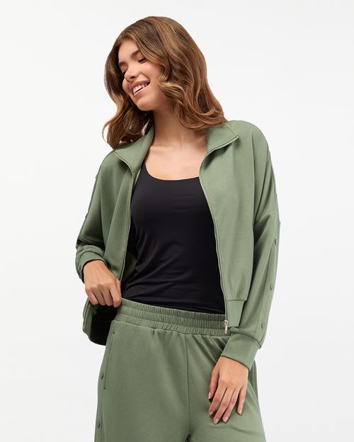 Casaca Mujer Fernanda Verde Vintage