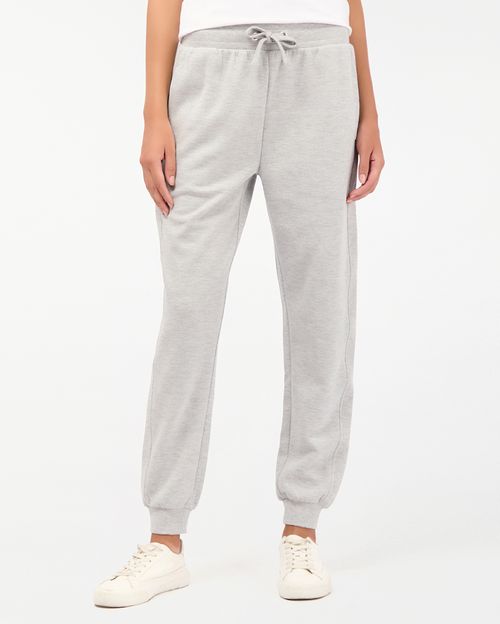 Jogger Mujer Valencia Grey Fit Poly Htr