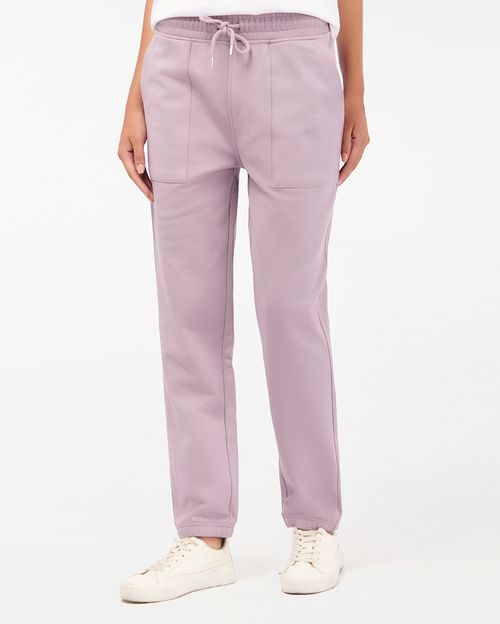 Jogger Mujer Fio Morado Niebla