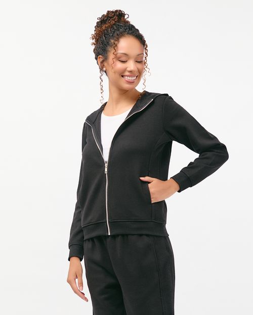 Casaca Mujer Marcela Negro