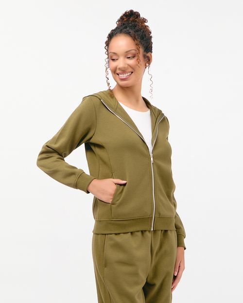 Casaca Mujer Marcela Verde Aloe