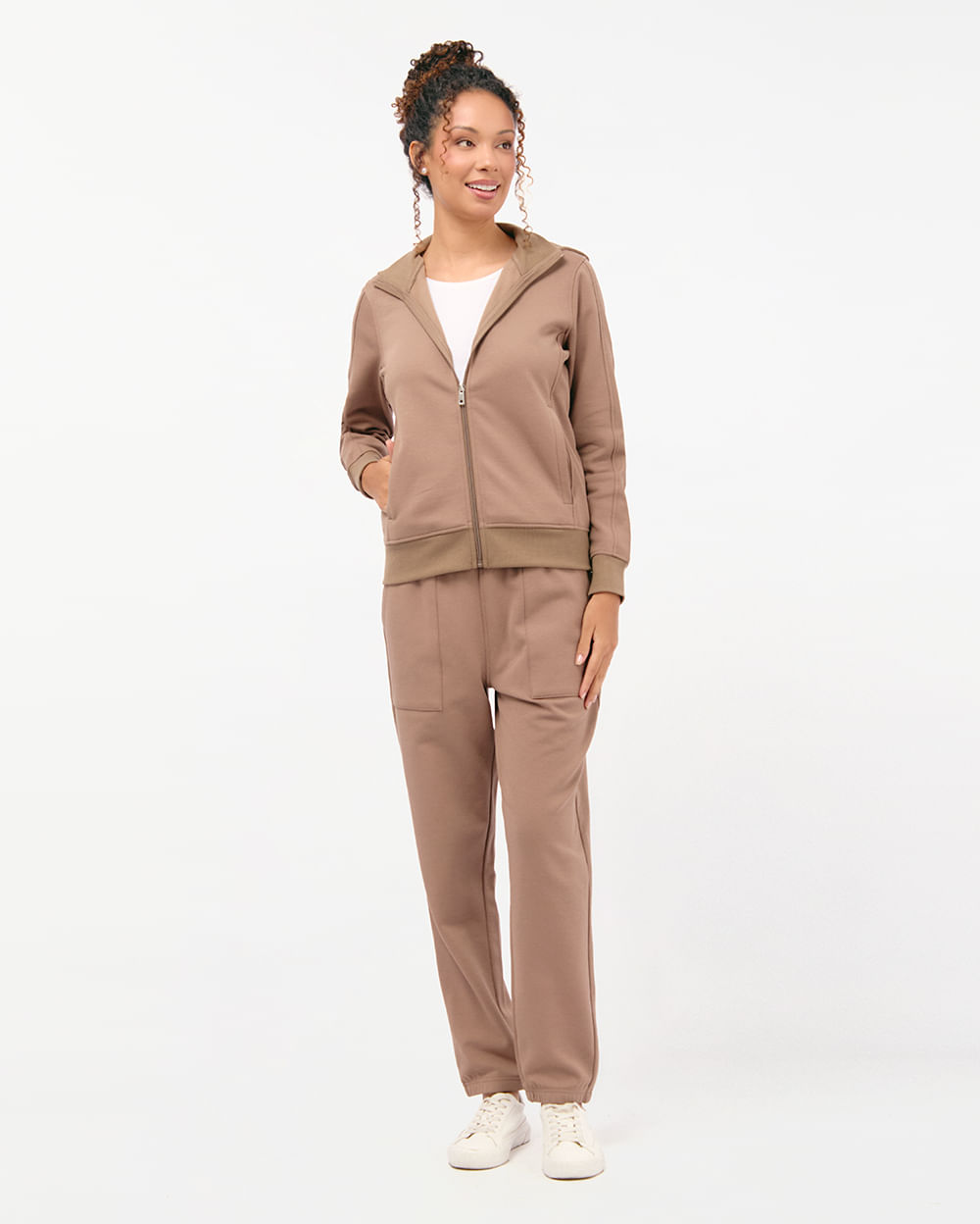 Casaca-Mujer-Clara-Marron-Claro-S