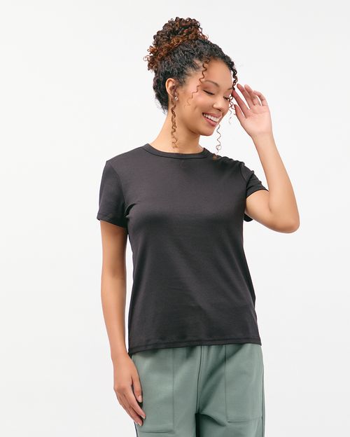 Polo Mujer Isa Negro