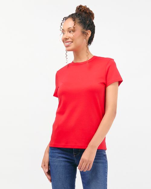 Polo Mujer Isa Rojo