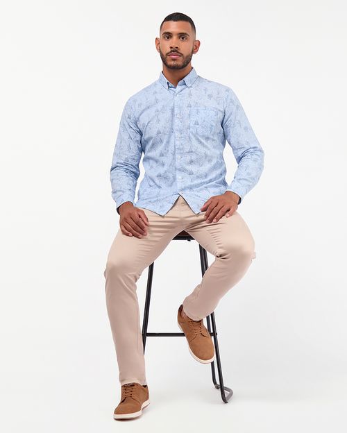Camisa Hombre Stein Celeste Bell