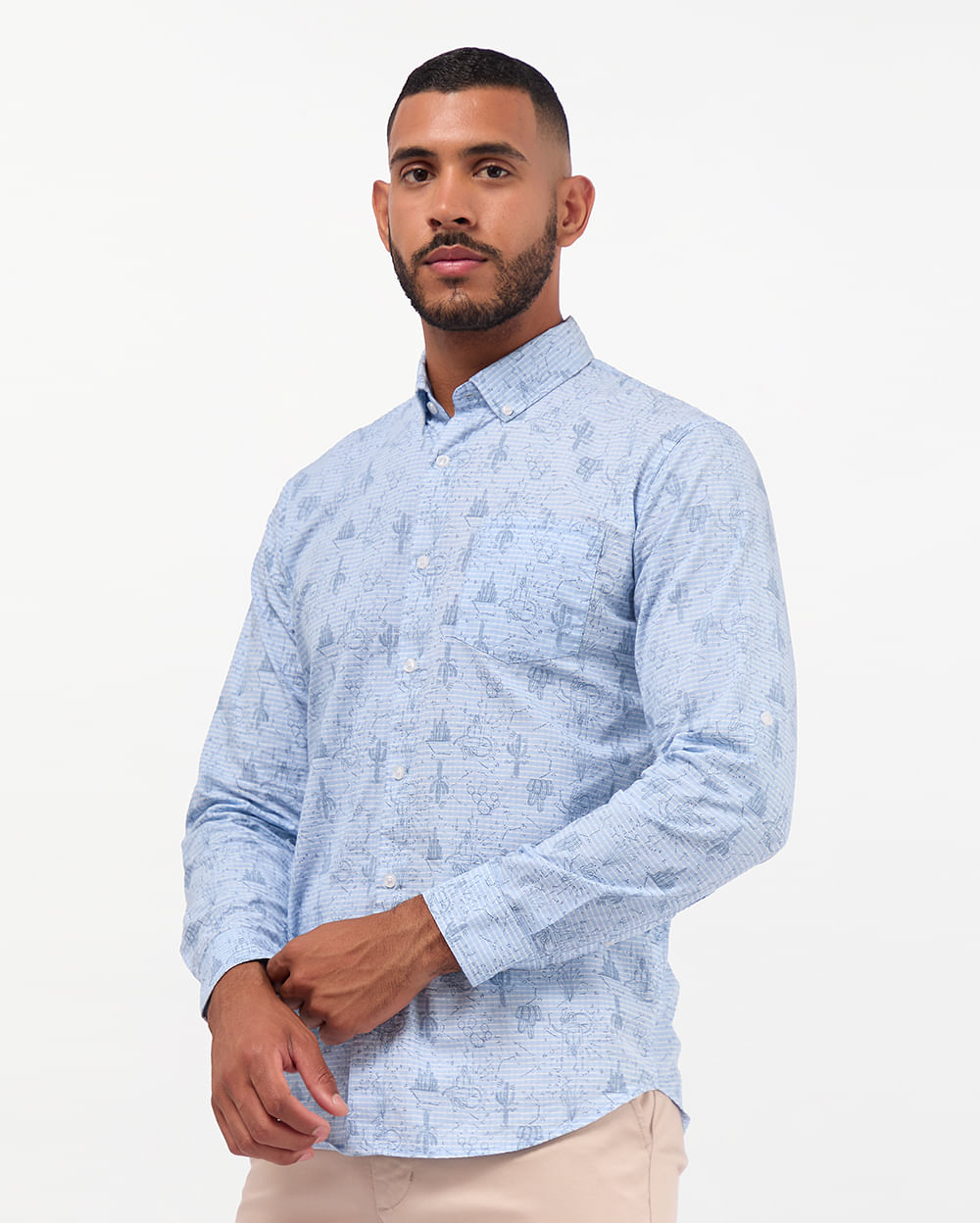 Camisa-Hombre-Stein-Celeste-Bell-M