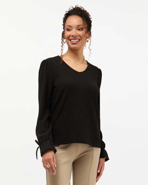 Polo Mujer Estef Negro