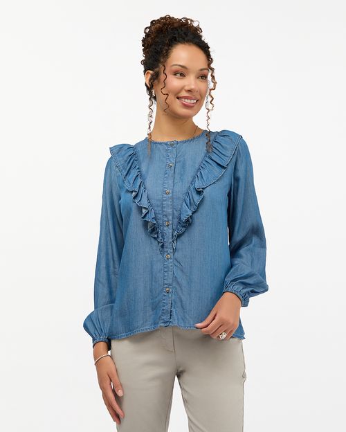 Blusa Mujer Alice Medium Wash