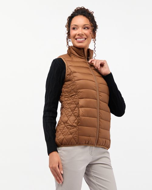 Chaleco Mujer Carola Marron Coffee