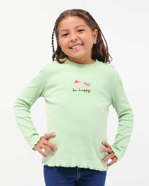 Polo Niña Xiomi Verde Lili