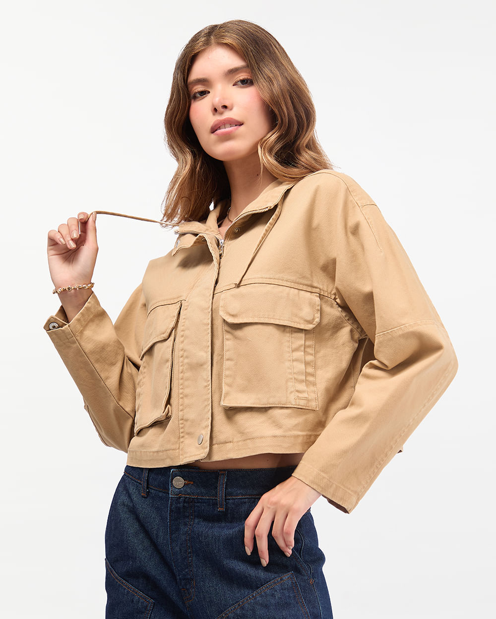 Casaca-Mujer-Edelina-Beige-Oscuro-S