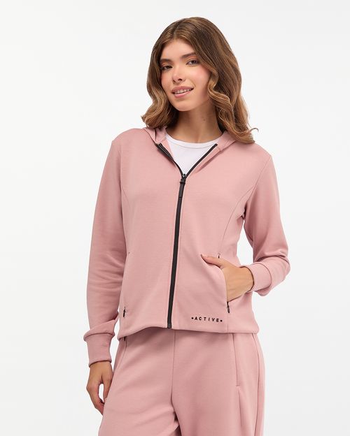 Casaca Mujer Bella Malva Rosa