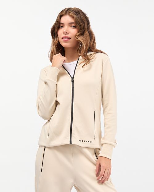 Casaca Mujer Bella Beige Arena