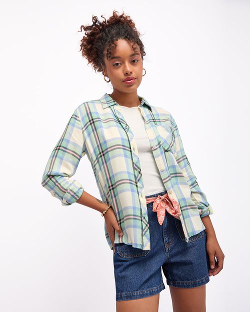 Blusa Mujer Betsy Aqua