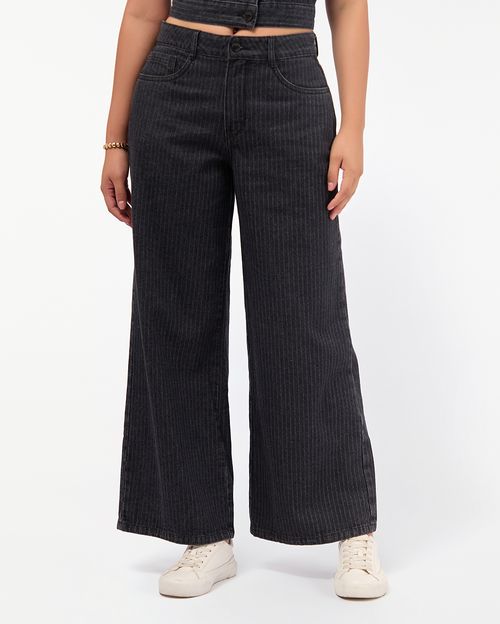 Jean Mujer Dhapne Stone Negro