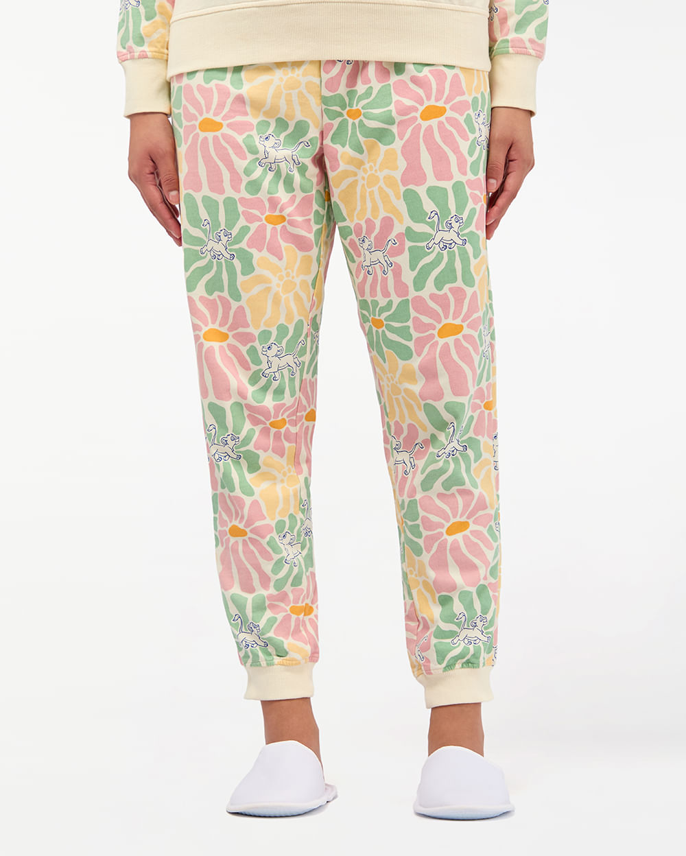 Pijama-2-Piezas-Mujer-Ainara-Crema-Pastel-S