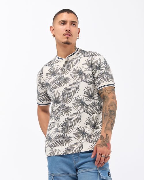 Polo Cuello Camisa Hombre Cobos Plomo